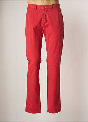 Pantalon chino rouge COFOX pour homme