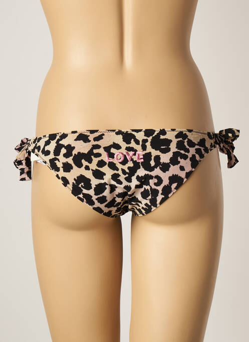 Bas de maillot de bain beige LOVE STORIES pour femme