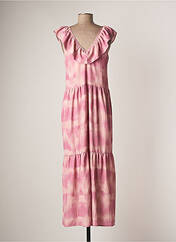 Robe longue rose GRACE & MILA pour femme seconde vue
