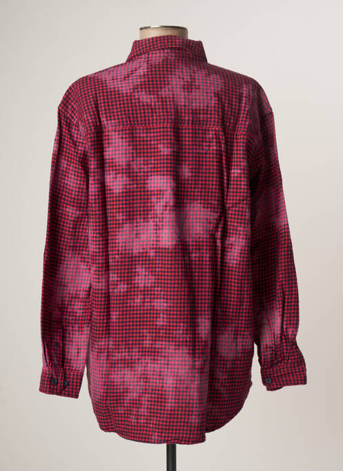 Tunique manches longues rouge OBEY femme