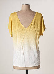 T-shirt jaune HARRIS WILSON pour femme seconde vue