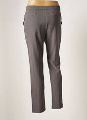 Pantalon chino gris GRACE & MILA pour femme seconde vue