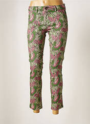Pantalon chino vert HOD pour femme seconde vue