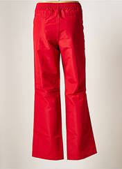 Pantalon droit rouge OBEY pour femme seconde vue