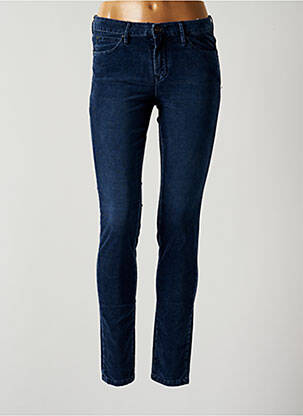 Pantalon slim stretch taille normale bleu ISLOW femme