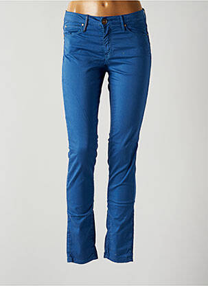 Pantalon slim stretch taille normale bleu ISLOW femme