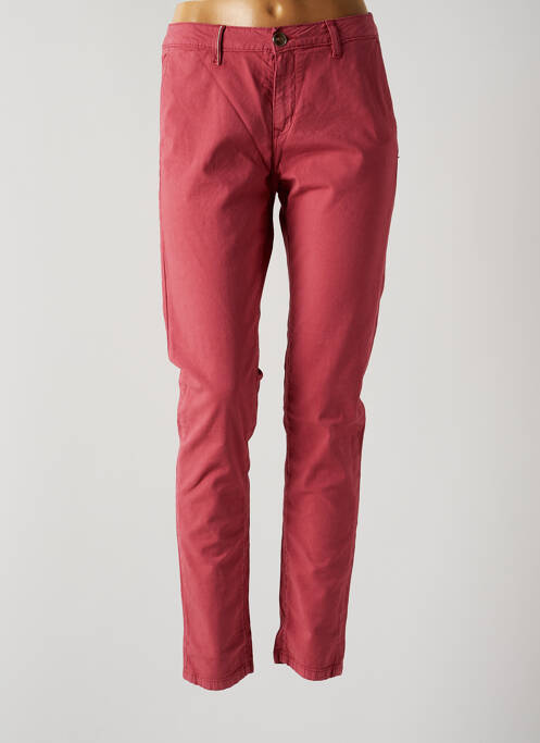 Pantalon chino rouge ISLOW pour femme