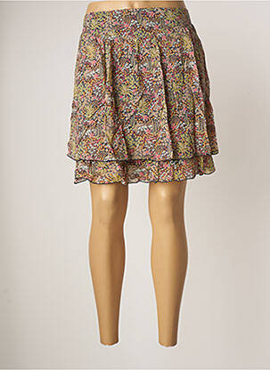 Jupe courte doublure vert SCOTCH & SODA femme