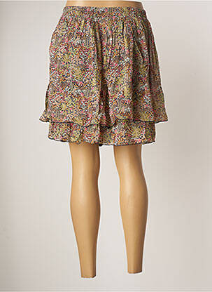 Jupe courte doublure vert SCOTCH & SODA femme