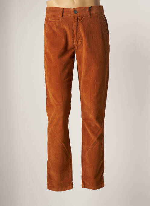 Pantalon chino orange HERO SEVEN pour homme