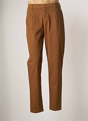 Pantalon chino marron AMERICAN VINTAGE pour homme