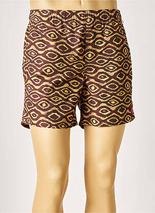 Short poches taille normale marron OBEY homme