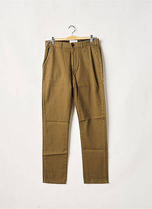 Pantalon chino poches taille normale vert PEARLY KING homme