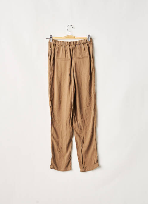 Pantalon chino marron AMERICAN VINTAGE pour femme