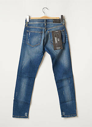 Jeans coupe droite effet usé délavé taille normale bleu THE NEW DESIGNERS ! femme