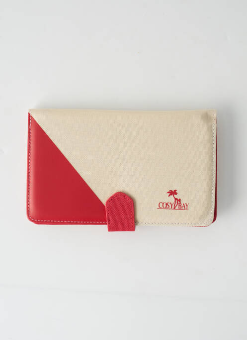 Portefeuille rouge COSY BAY pour unisexe