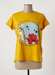 T-shirt jaune FIVE pour femme seconde vue