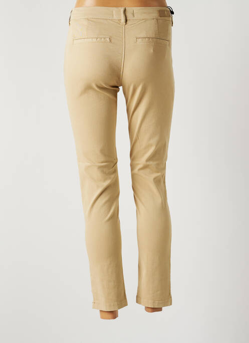Pantalon 7/8 beige FIVE pour femme