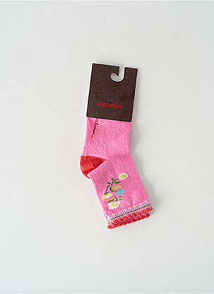 Chaussettes rose CATIMINI pour fille