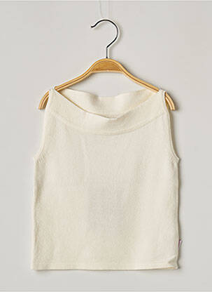 Pull beige JEAN BOURGET pour fille