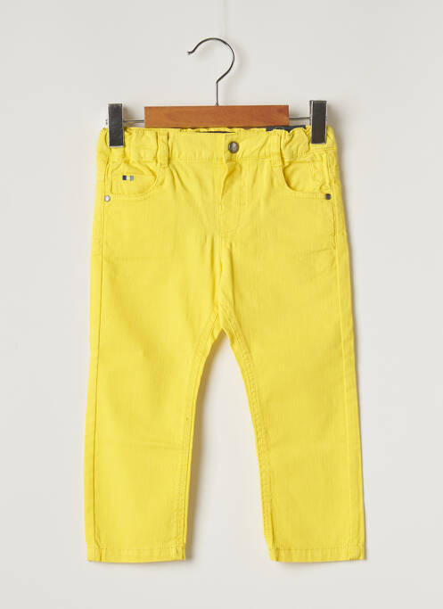 Jeans coupe droite jaune MAYORAL pour fille