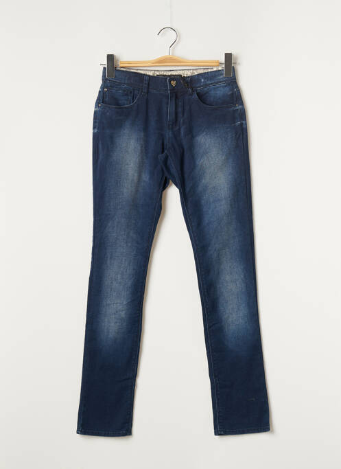 Jeans coupe slim bleu IKKS pour enfant