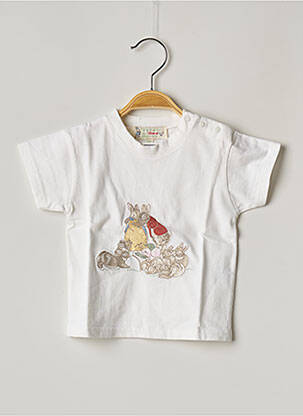 T-shirt blanc FLORIANE pour enfant
