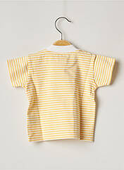 T-shirt jaune FLORIANE pour enfant seconde vue