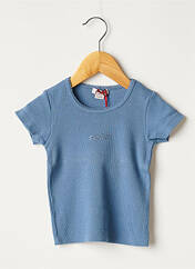 T-shirt bleu FLORIANE pour fille seconde vue