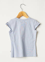T-shirt bleu JEAN BOURGET pour fille seconde vue