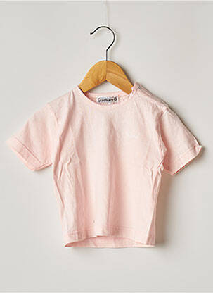 T-shirt rose CACHAREL pour fille