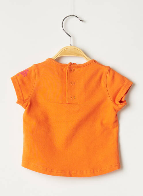 T-shirt orange CATIMINI pour fille