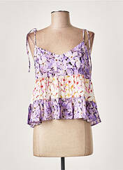 Top violet DESIGUAL pour femme seconde vue