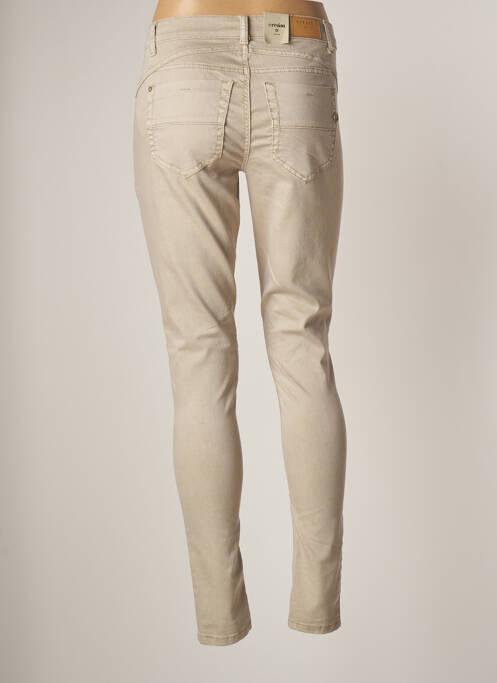 Pantalon slim beige CREAM pour femme