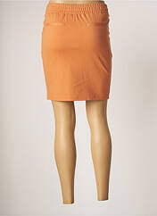 Jupe courte orange ICHI pour femme seconde vue