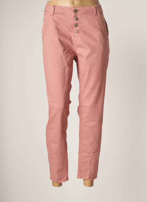 Pantalon 7/8 rose CREAM pour femme