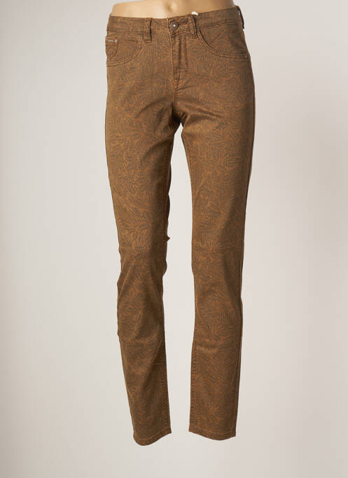 Pantalon slim marron CREAM pour femme