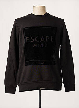 Sweat-shirt noir LTB pour homme