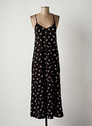 Robe longue noir LTB pour femme