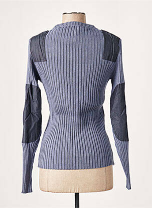 Pull stretch manches longues bleu LTB femme