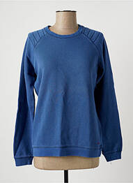 Sweat-shirt broderie manches longues bleu LTB femme