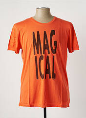 T-shirt orange LTB pour homme seconde vue