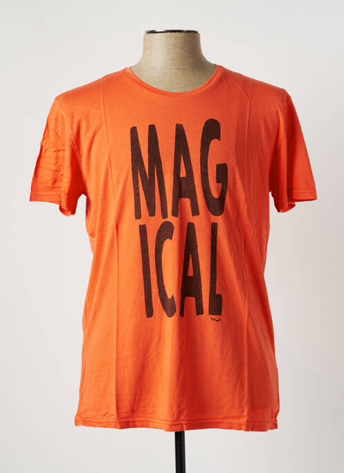 T-shirt orange LTB pour homme