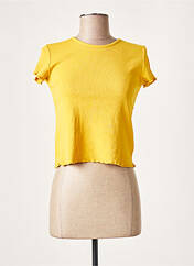 T-shirt jaune LTB pour femme seconde vue
