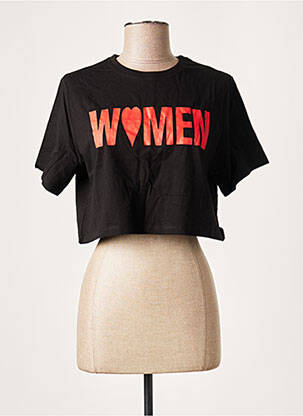 T-shirt noir LTB pour femme