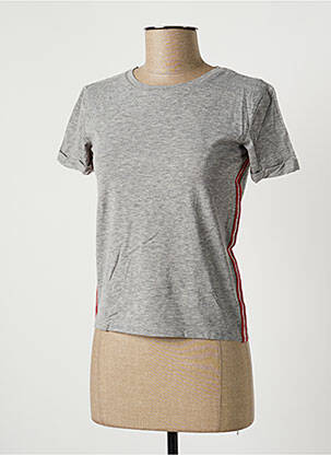T-shirt gris LTB pour femme