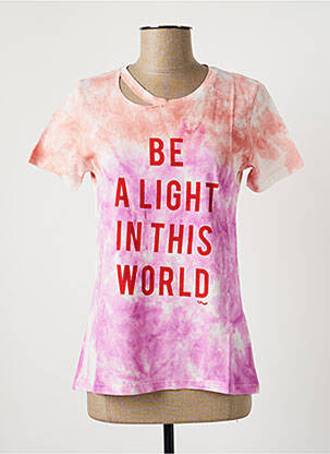 T-shirt violet LTB pour femme