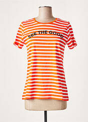 T-shirt orange LTB pour femme seconde vue
