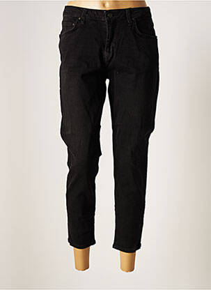 Jeans boyfriend stretch taille normale noir LTB femme