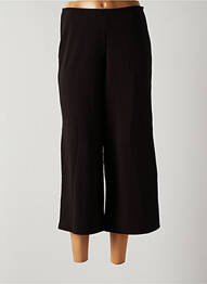 Pantacourt stretch taille normale noir LTB femme